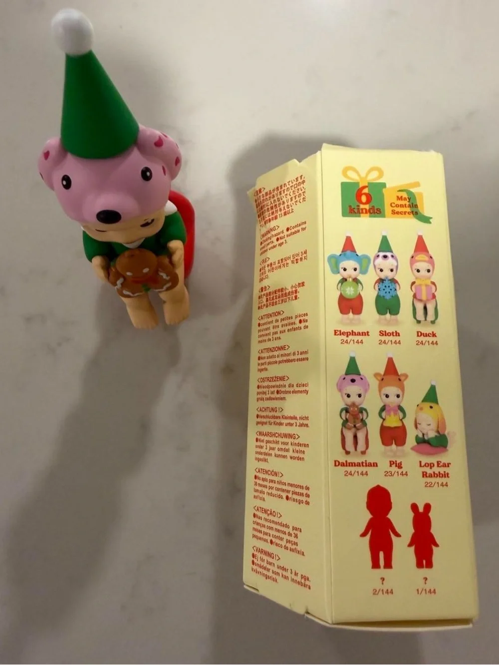NWT Sonny Angel Santa's Little Helper Limited Series - Dalmation